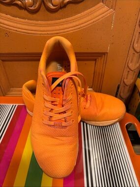 NOBULL Bright Orange Men's Training Sneakers